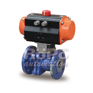 RP-500F Fluorine-Coated Ball Valve