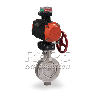 RP-910 High-performance Flanged Butterfly Valve