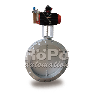 RP-980 Ventilation Flange Butterfly Valve