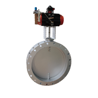 RP-980 Ventilation Flange Butterfly Valve