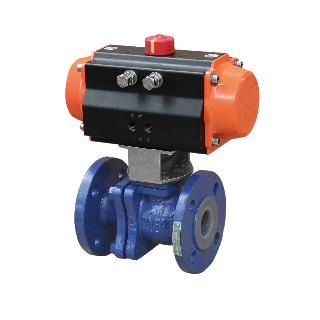 RP-500F Fluorine-Coated Ball Valve