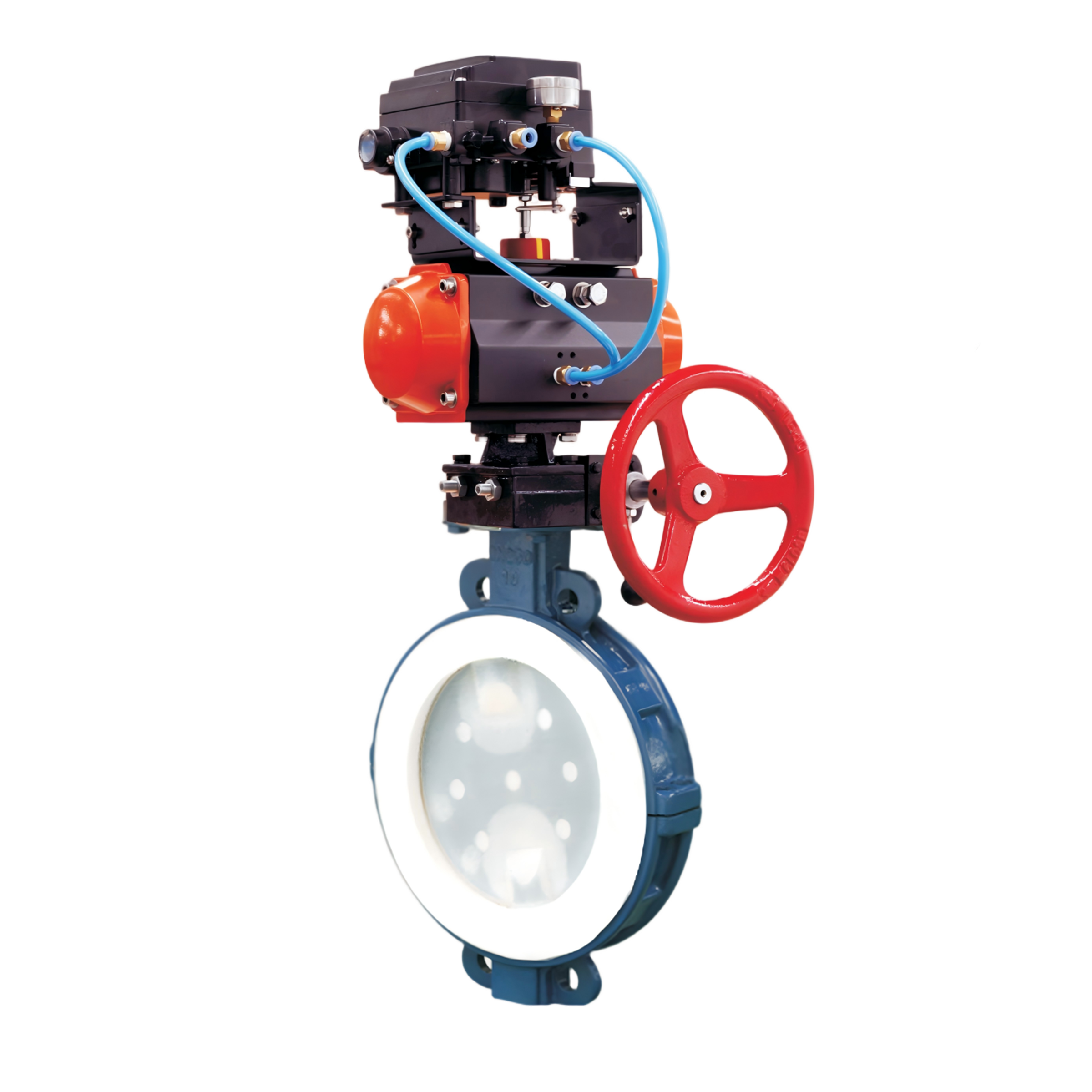 RP-800F Fluorine-Coated Butterfly Valve